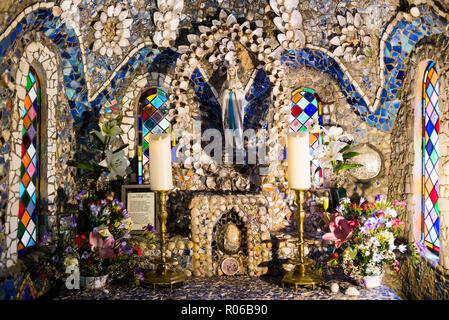 Little Chapel, Guernsey, Channel Islands, United Kingdom, Europe Stock Photo