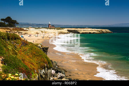 Lighthouse Field State Beach and Salt Rock Santa Cruz California