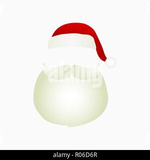 Santa Claus mask Stock Vector
