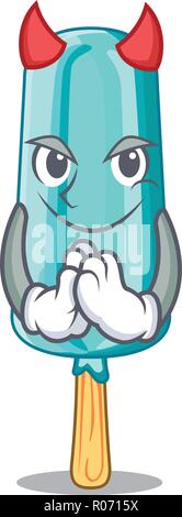Devil ice cream sundae Cartoon in character design Stock Vector Image ...