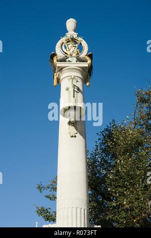 Wien, Stadtpark, Wienflussmündung, Friedrich Ohmann und Josef Hackhofer 1903-1907 Stock Photo