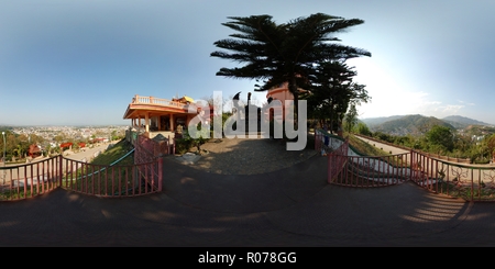 360 degree panoramic view of Wat Phra That Doi Wao