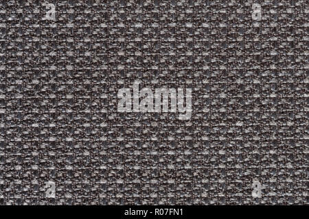 Effective contrast grey fabric texture on macro. Stock Photo