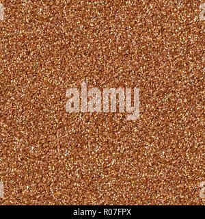 Brown glitter texture christmas abstract background. Seamless square texture. Stock Photo