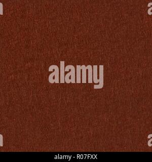 Background of dark brown felt. Seamless square texture, tile ready. Stock Photo
