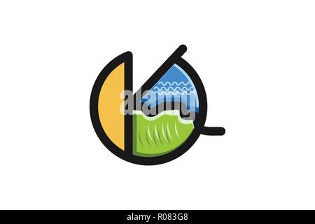 Initial Letter K O Logo Designs Inspiration, Vector Illustration Stock Vector