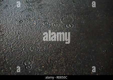 Ripples on water surface Stock Photo