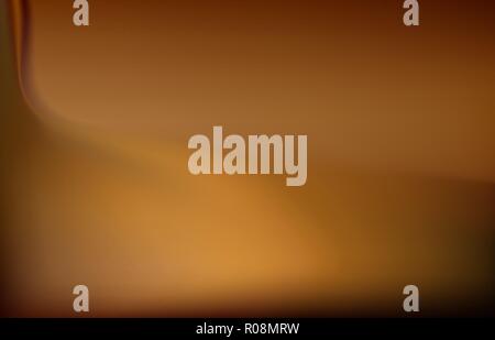Abstract silken brown background with smooth and flowing lines Stock Vector