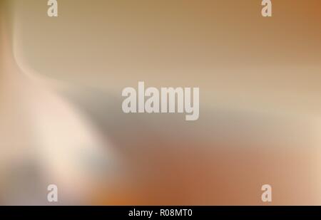 Abstract silken brown background with smooth and flowing lines Stock Vector