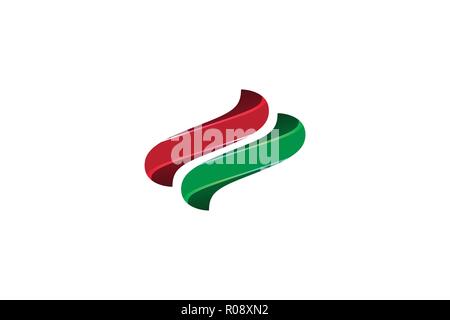 abstract logo design inspiration Stock Vector