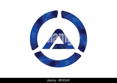 Initial Letter A Logo Designs Inspiration, Vector Illustration Stock Vector
