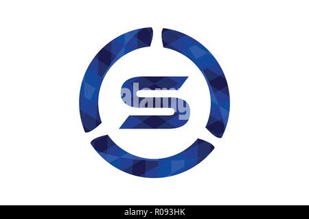 Initial Letter S Logo Designs Inspiration, Vector Illustration Stock Vector