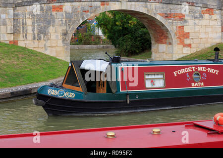 Kennet & Avon Canal, Trowbridge Town, Wiltshire, England, United Kingdom Stock Photo