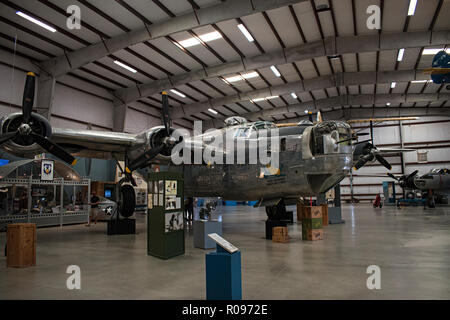 B-24 Liberator, Pima Air & Space Museum. Tucson Arizona. USA Stock Photo