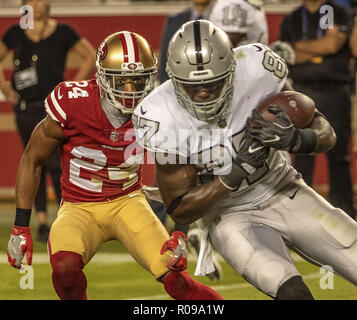 Orlando, Florida, USA. 27th Jan, 2019. AFC tight end Jared Cook (87), of  the Oakland Raiders, during the NFL Pro Bowl football game between the AFC  and the NFC at Camping World