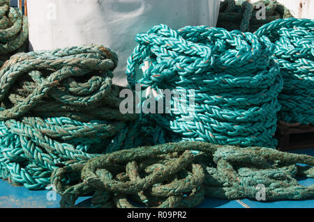 Around Malta - Coils of Rope - Abstract Stock Photo