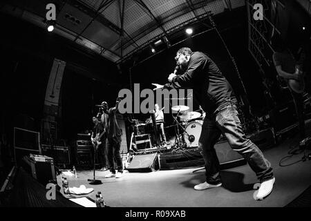 Black Grape (Shaun Ryder) - July 2015 - Newcastle Riverside - Live performance professional photography Stock Photo