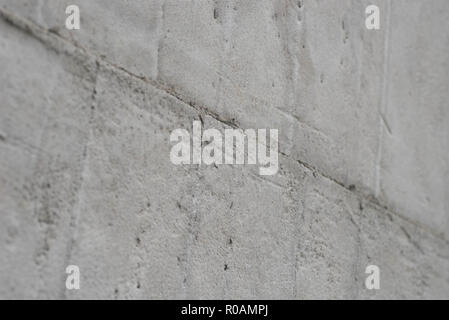 gray concrete wall backround texture selective focus Stock Photo
