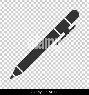 White figure highlighter pen icon Royalty Free Vector Image