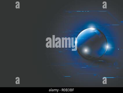 Technological firewall system abstract background vector design Stock Vector