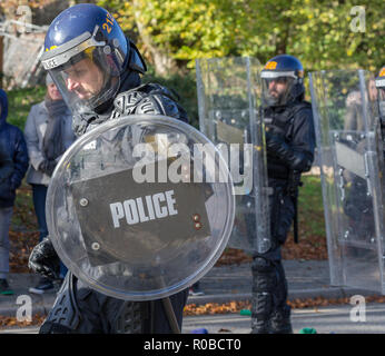 British Police Tactical Aid Unit Stock Photo - Alamy