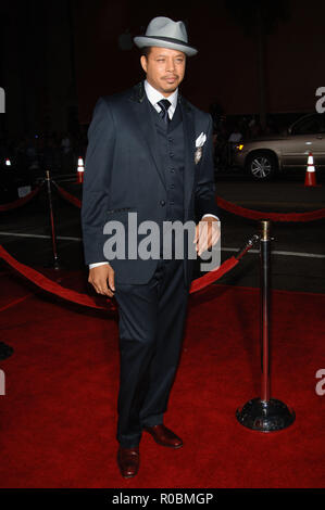 Terence Howard -  The Iron Man Premiere at the chinese Theatre In Los Angeles.  full length suit hatHowardTerence 33 Red Carpet Event, Vertical, USA, Film Industry, Celebrities,  Photography, Bestof, Arts Culture and Entertainment, Topix Celebrities fashion /  Vertical, Best of, Event in Hollywood Life - California,  Red Carpet and backstage, USA, Film Industry, Celebrities,  movie celebrities, TV celebrities, Music celebrities, Photography, Bestof, Arts Culture and Entertainment,  Topix, vertical, one person,, from the year , 2008, inquiry tsuni@Gamma-USA.com Fashion - Full Length Stock Photo