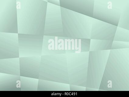 Geometric shapes background looking like folded colored paper, with light and shadow effect Stock Vector