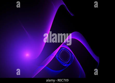 Abstract color dynamic background with lighting effect. Futuristic bright painting texture for creativity graphic design. Pattern for wallpaper, poste Stock Photo
