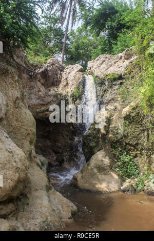 fairytale stream, river through sand stone mui ne vietnam Stock Photo