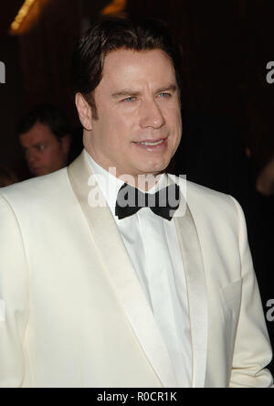 John Travolta arriving at the 5th Annual 'Legends of Aviation' awards ceremony at the Beverly Hilton In Los Angeles.  Headshot white tuxedo jacketTravoltaJohn 15 Red Carpet Event, Vertical, USA, Film Industry, Celebrities,  Photography, Bestof, Arts Culture and Entertainment, Topix Celebrities fashion /  Vertical, Best of, Event in Hollywood Life - California,  Red Carpet and backstage, USA, Film Industry, Celebrities,  movie celebrities, TV celebrities, Music celebrities, Photography, Bestof, Arts Culture and Entertainment,  Topix, headshot, vertical, one person,, from the year , 2008, inquir Stock Photo
