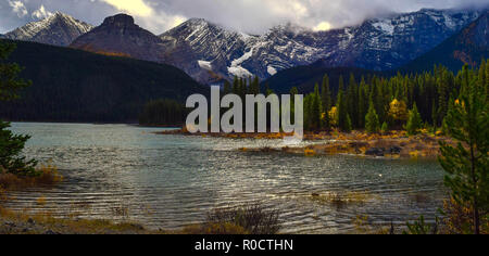 breath taking scenes in the Alberta wild Stock Photo