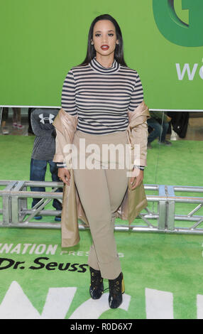 Dascha Polanco attends the world premiere of "Ocean's 8" at Alice Tully