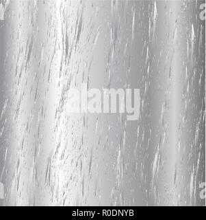 Metal abstract technology background with polished, brushed texture, chrome, silver,Metal stainless steel background texture Stock Vector