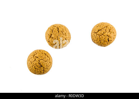 Sinterklaas background with pepernoten for dutch sinterklaasfeest holiday event on december 5th Stock Photo