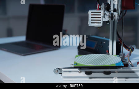 Desktop 3D printer. Stock Photo