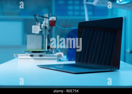 Desktop 3D printer. Stock Photo