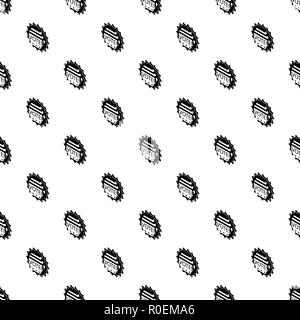 Vote emblem pattern vector seamless Stock Vector