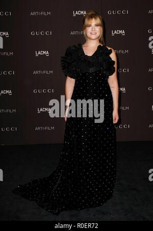 Los Angeles, California, USA. 3rd November, 2018. Hari Nef attends 2018 LACMA Art   Film Gala at LACMA on November 3, 2018 in Los Angeles, California. Photo: imageSPACE/MediaPunch Credit: MediaPunch Inc/Alamy Live News Stock Photo