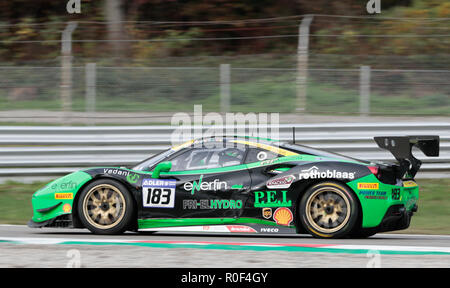 Monza. 4th Nov, 2018. Manuela Gostner of Italy competes during the Finale Mondiale Coppa Shell at Monza Eni Circuit in Monza, Italy on Nov. 4, 2018. Credit: Cheng Tingting/Xinhua/Alamy Live News Stock Photo