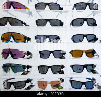 Oakley sunglasses in airport duty free 