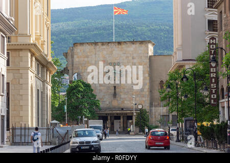 Skopje City Museum, Ss Cyril & Methodius, Skopje, Skopje Region, Republic of North Macedonia Stock Photo