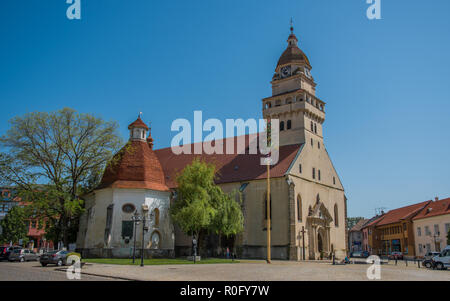 Parish Church of St. Michael the Archangel, Conservation Zone, Skalica, Slovakia Stock Photo