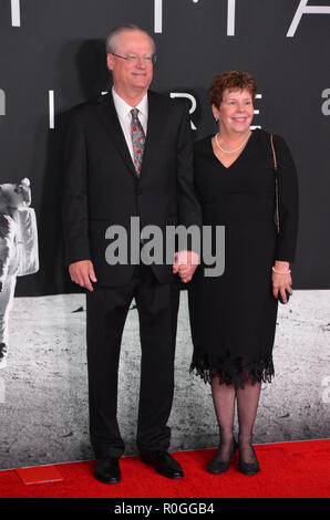 'First Man' Premiere - Arrivals Featuring: Claire Foy, Ryan Gosling