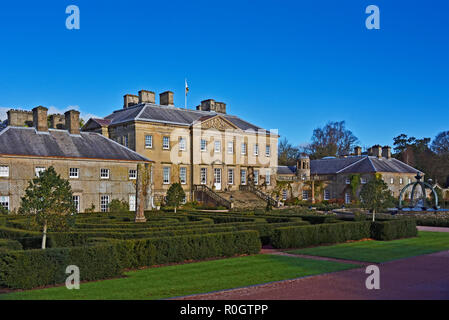 South facade, Dumfries House, Cumnock, East Ayrshire, Scotland, United Kingdom, Europe. Stock Photo