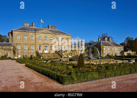 South facade, Dumfries House, Cumnock, East Ayrshire, Scotland, United Kingdom, Europe. Stock Photo