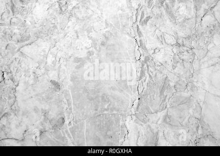 Black and white layered marble texture with different veins and scratches, may be used as background Stock Photo