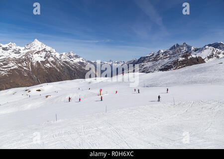 Matterhorn Skiing Area Stock Photo