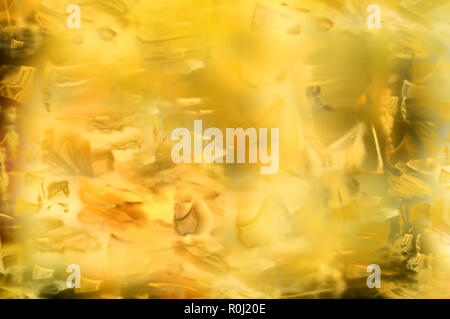 Abstract grunge yellow background aged texture Stock Photo