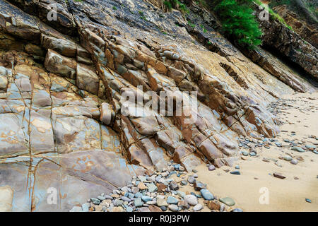 Bude Beach, North Cornwall, England, UK Stock Photo