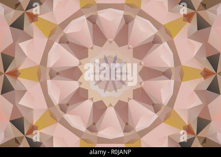 Seamless mandala vector design Stock Vector